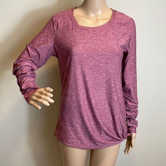 Nicole Miller New York Active long sleeve top with left hip M - Picture 1 of 9